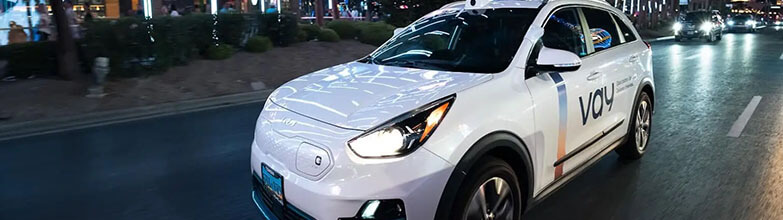 a self-driving car