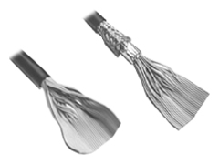 Round Jacketed Flat Cables