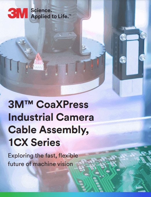 3M CoaXPress 1CX Camera Cable Assemblies Brochure