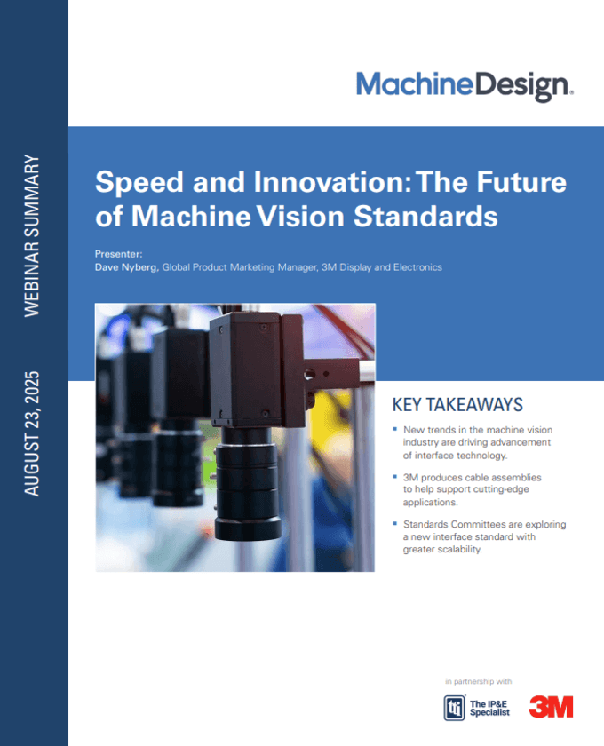 3M Speed and Innovation in Machine Vision Standards PDF Cover