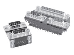 D-Sub 17H Dual Port Connectors  