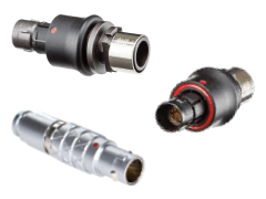 FLO and FLOS Series Push Pull Connectors