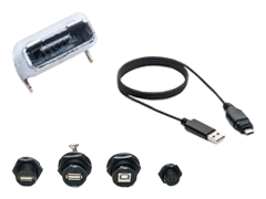 Waterproof USB Connectors