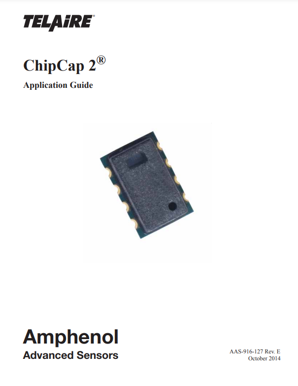 ChipCap 2 Sensors Application Guide