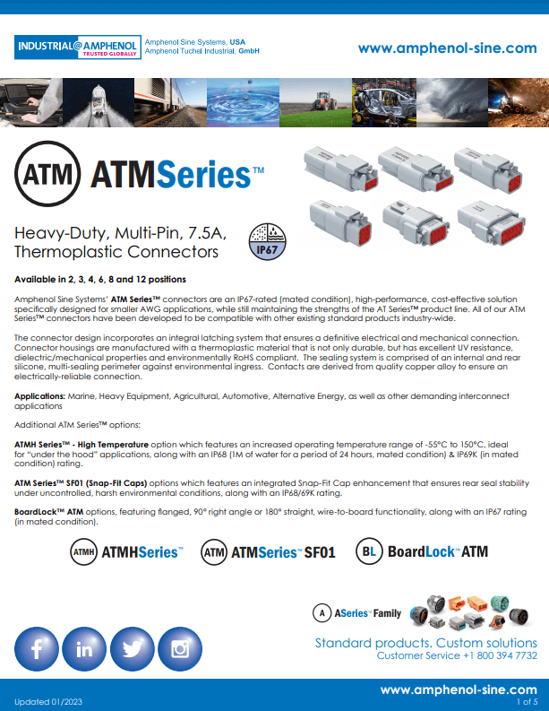 ATM Series Connectors Guide
