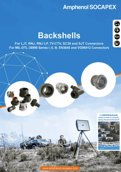Amphenol SOCAPEX Backshells Catalog PDF Cover