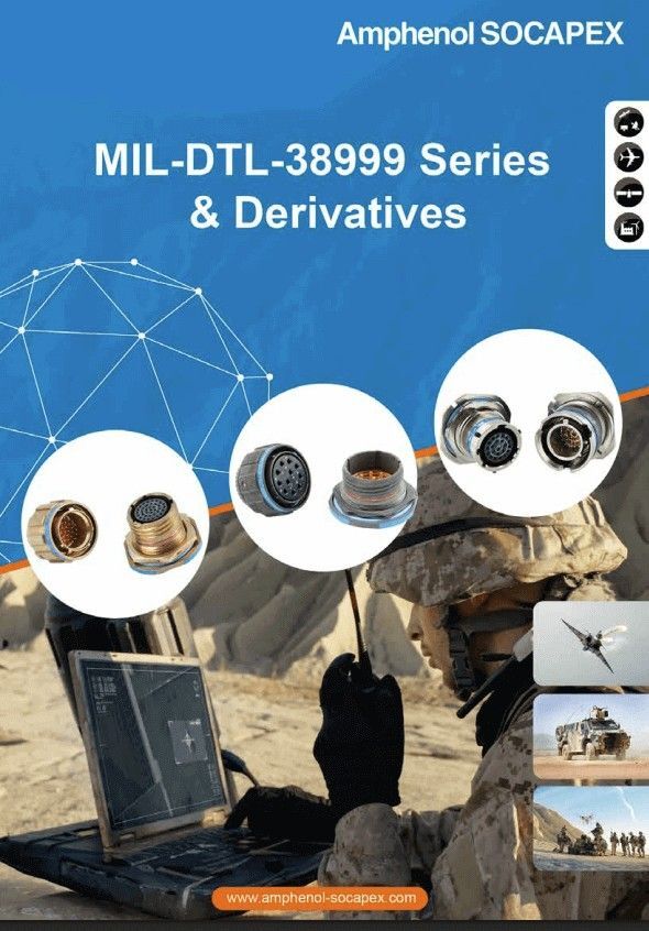 Amphenol SOCAPEX MIL-DTL-38999 and Derivatives Catalog