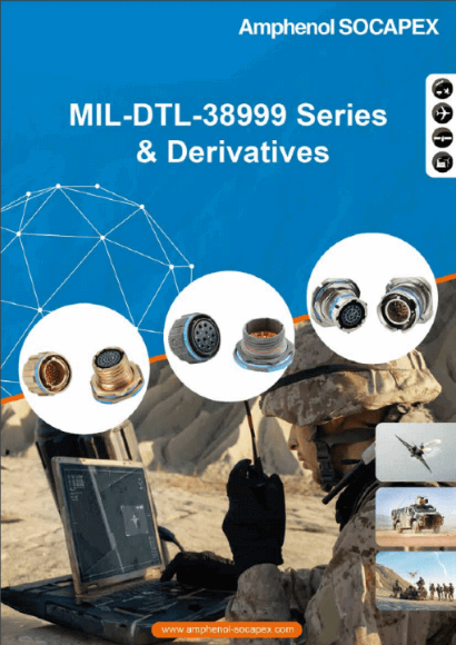 Amphenol SOCAPEX MIL-DTL-38999 Series and Derivatives Catalog Cover
