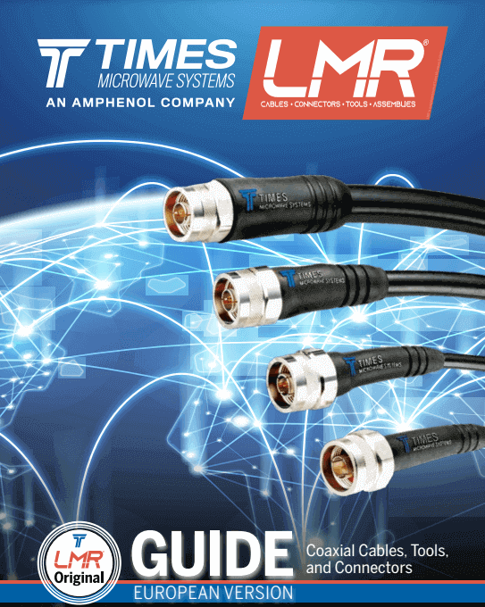 Amphenol Times Microwave Systems LMR Series Cable Solutions Guide