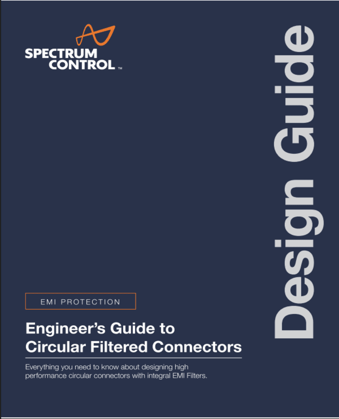 Spectrum Control Circular Filtered Connectors Guide Cover