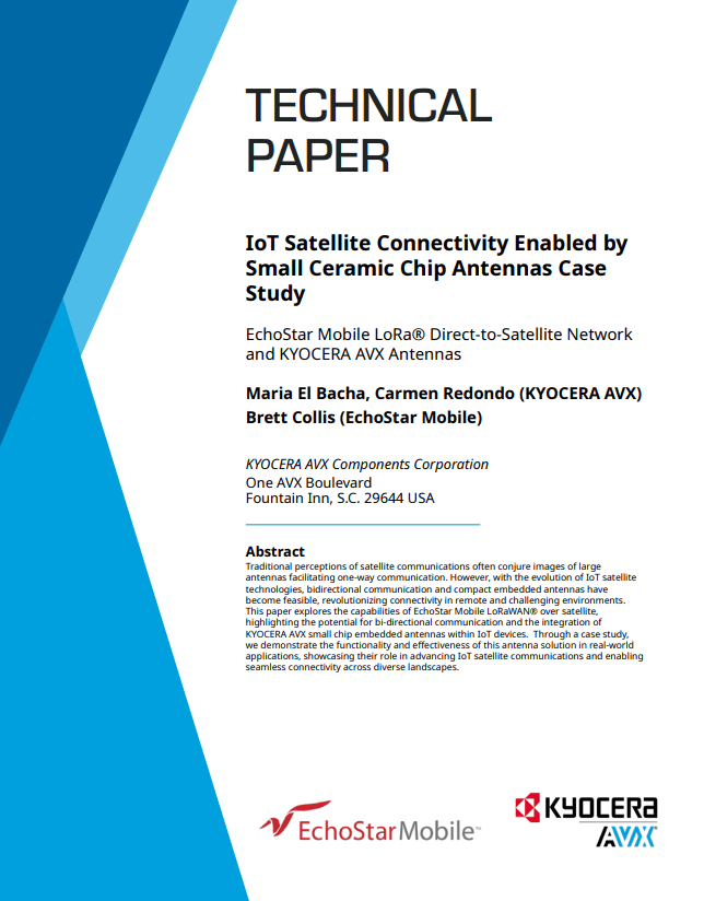 Kyocera AVX Small Ceramic Chip Antennas Case Study PDF Cover