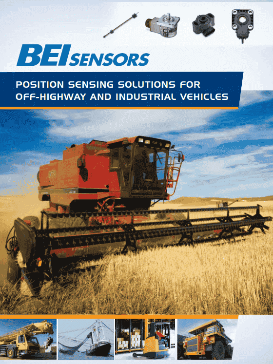 BEI Sensors Position Sensing Solutions for Industrial Vehicles Brochure
