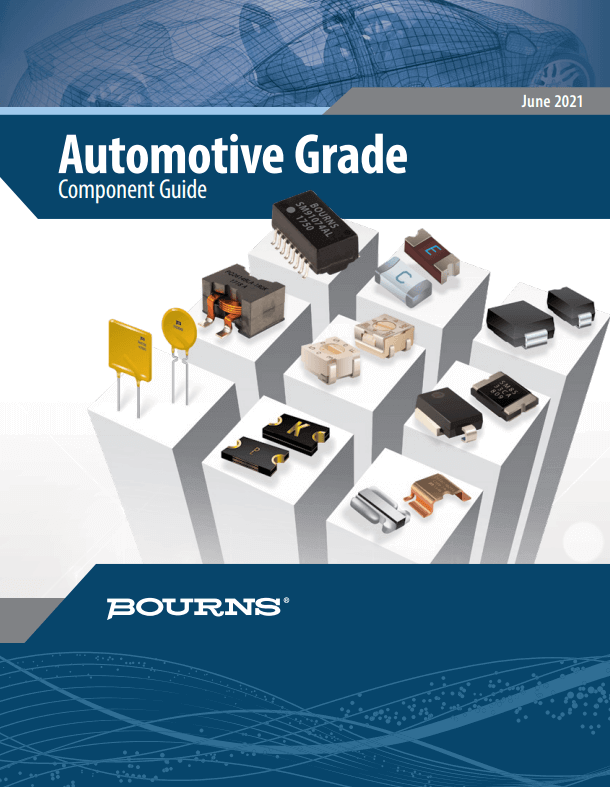Bourns Automotive Components Guide PDF Cover