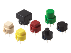 D6 Series SPST Momentary Key Switches