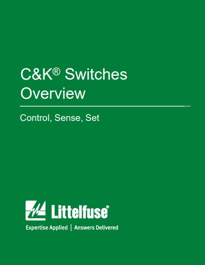 C&K Components Switches PDF Cover