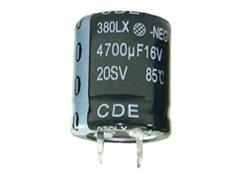 380LX and 381LX Snap-In Capacitors