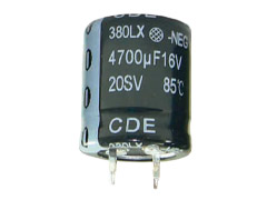 380LX/382LX Snap-In Aluminum Capacitors