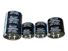 LP Snap-In Aluminum Electrolytic Capacitors