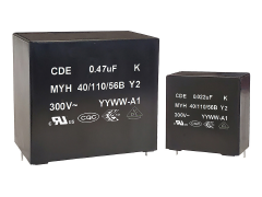 MYH Series Y2 EMI RFI Suppression Capacitors