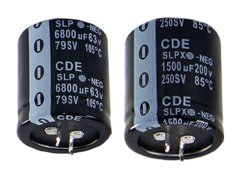 SLP and SLPX Aluminum Electrolytic Capacitors