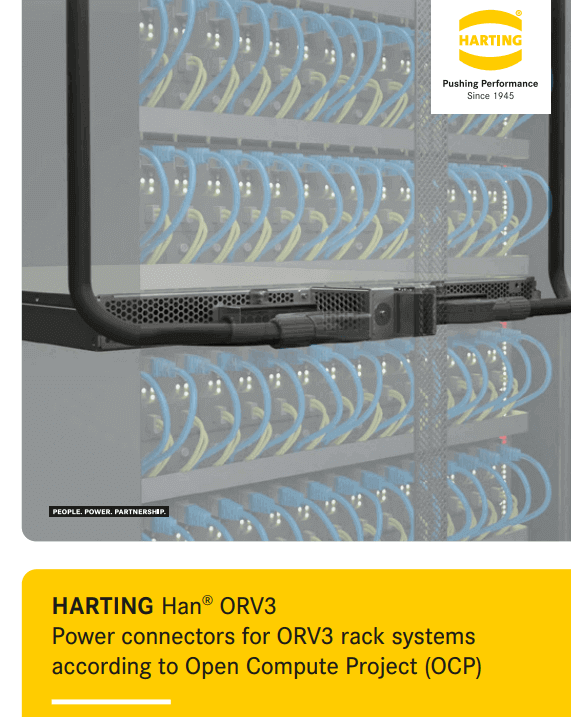 HARTING Han ORV3 Power Connectors PDF Cover