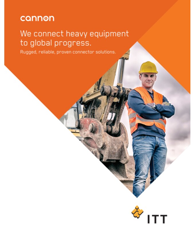  ITT Cannon Heavy Equipment Connector Solutions PDF Cover