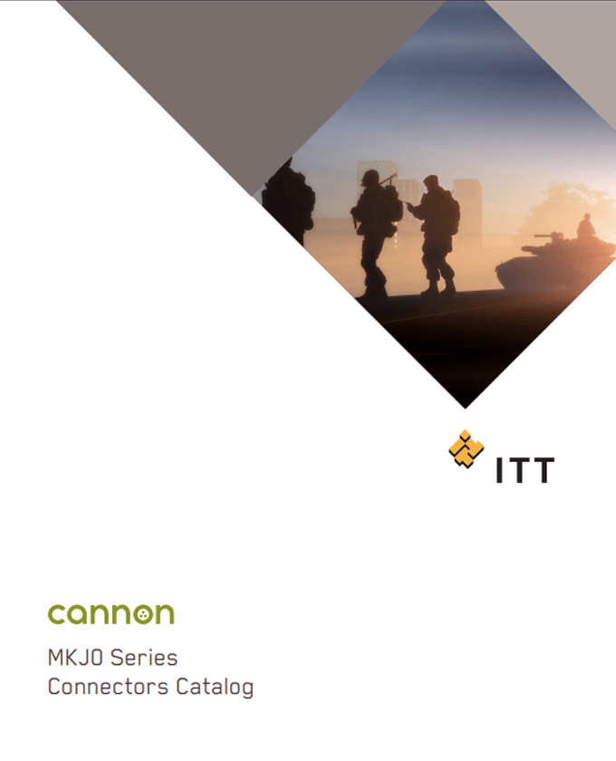ITT Cannon MKJ0 Series Connectors PDF Cover