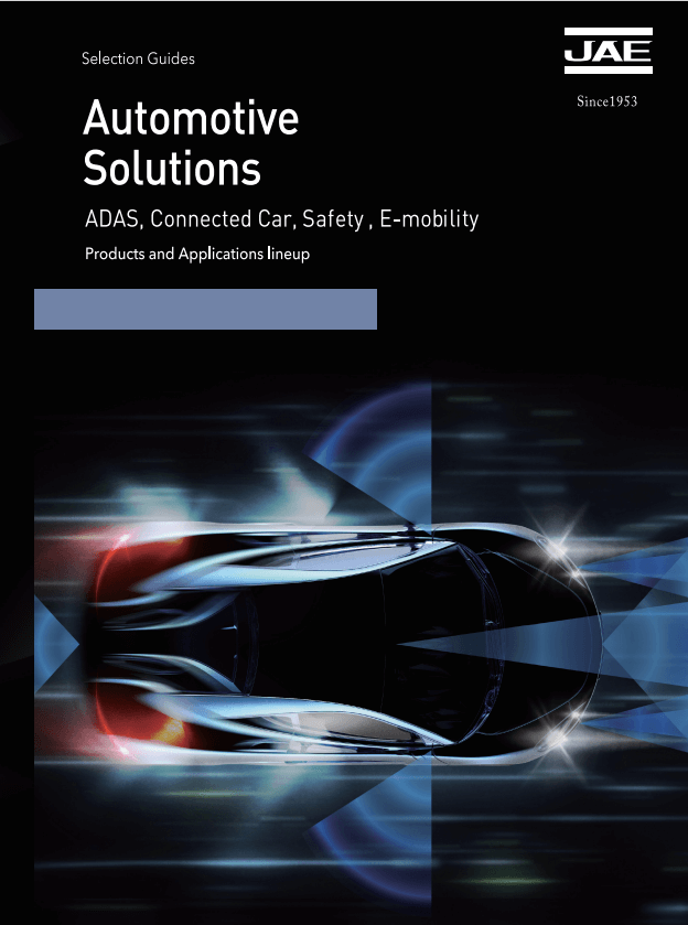 JAE Electronics Automotive Brochure PDF Cover