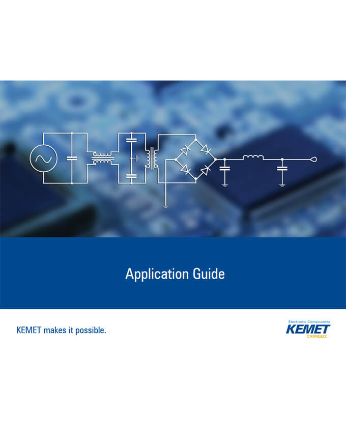 KEMET Application Guide PDF cover