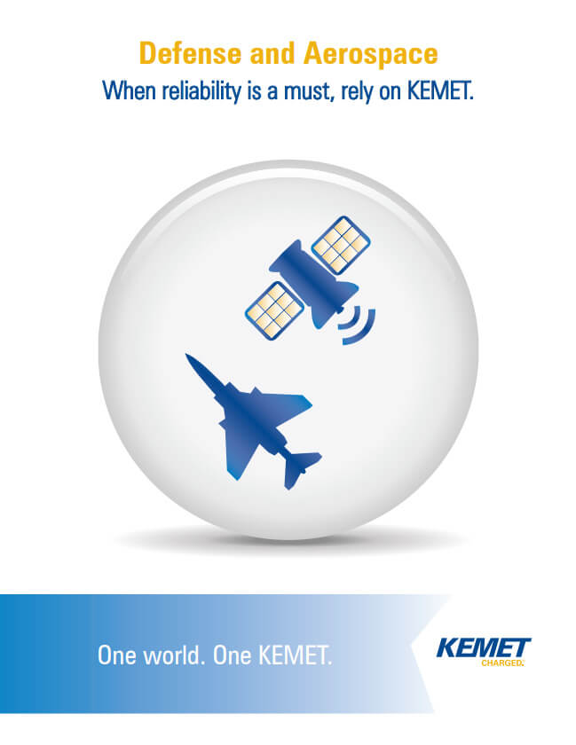 KEMET Defense & Aerospace Brochure PDF Thumbnail 