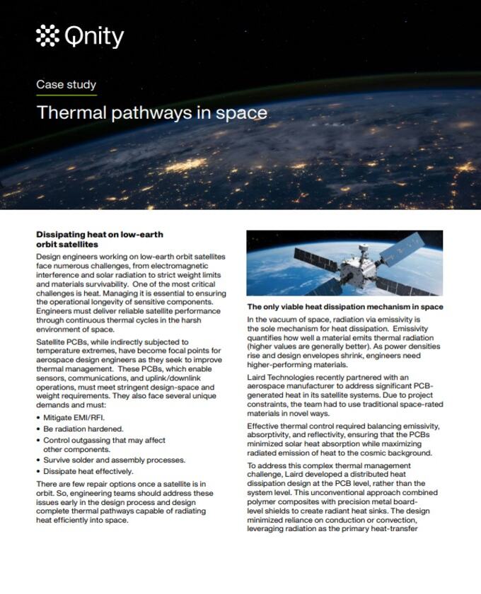 Laird Innovative Thermal Solutions for Satellites PDF Cover