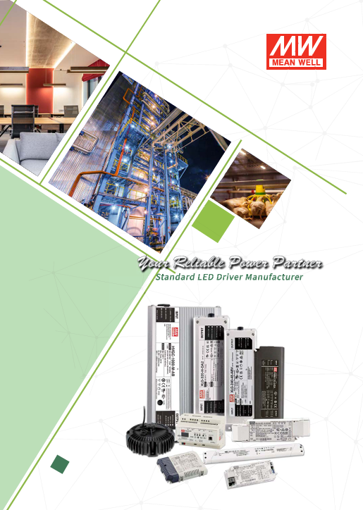MEAN WELL Standard LED Drivers Catalog