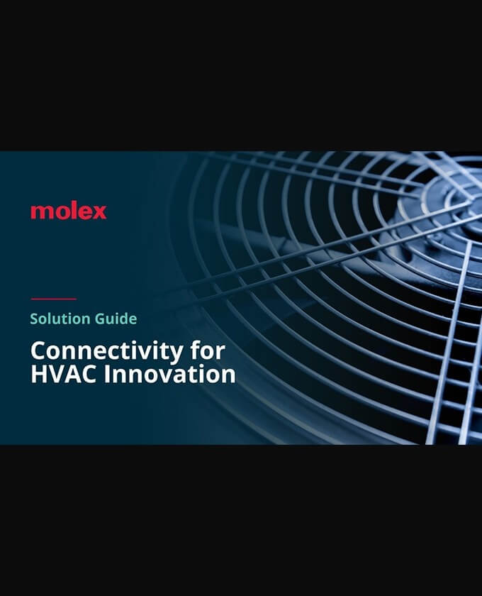 Molex Connectivity Solutions for HVAC Innovation PDF Cover
