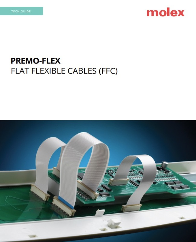 Molex Premo-Flex Flat Flexible Cables Tech Guide Cover