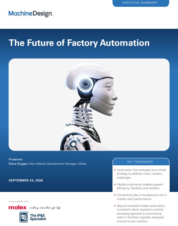 Molex The Future of Factory Automation PDF Cover