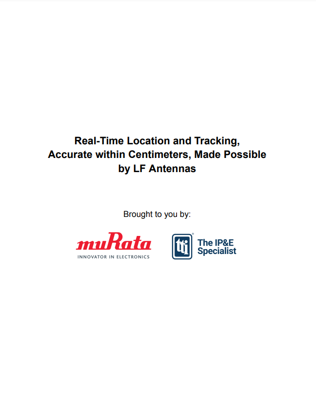 Murata LF Technology Real-Time Location and Tracking PDF Cover