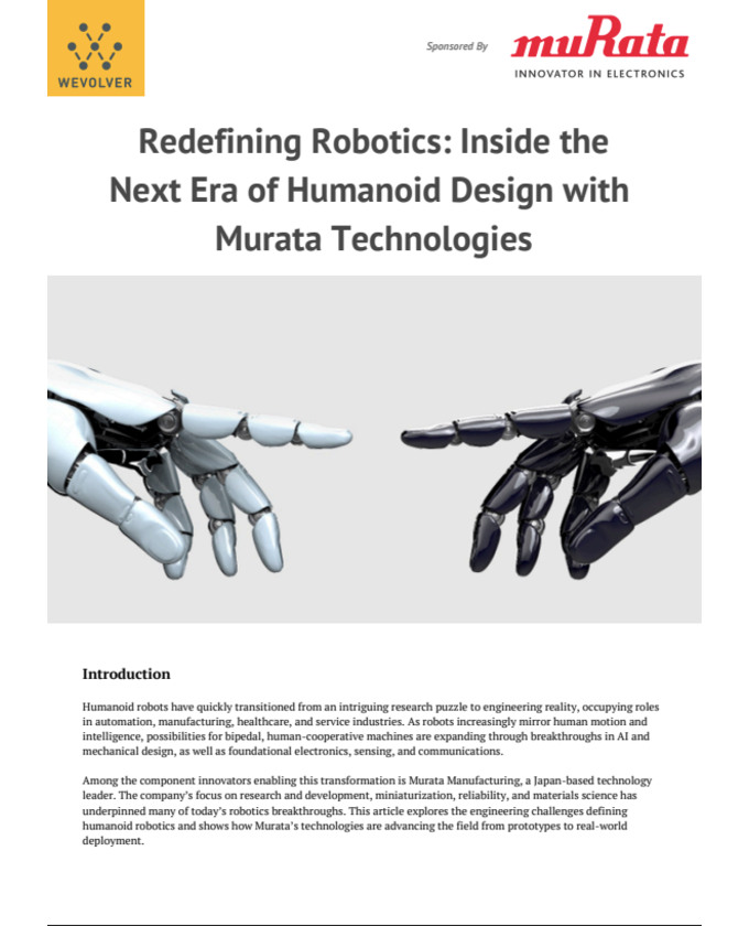 Murata Next Era of Humanoid Robotics