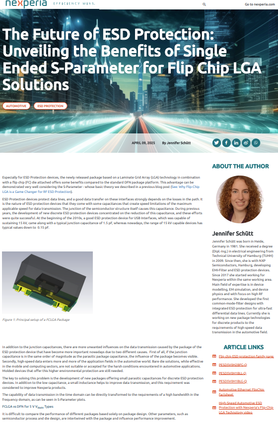 Nexperia The Future of ESD Protection White Paper