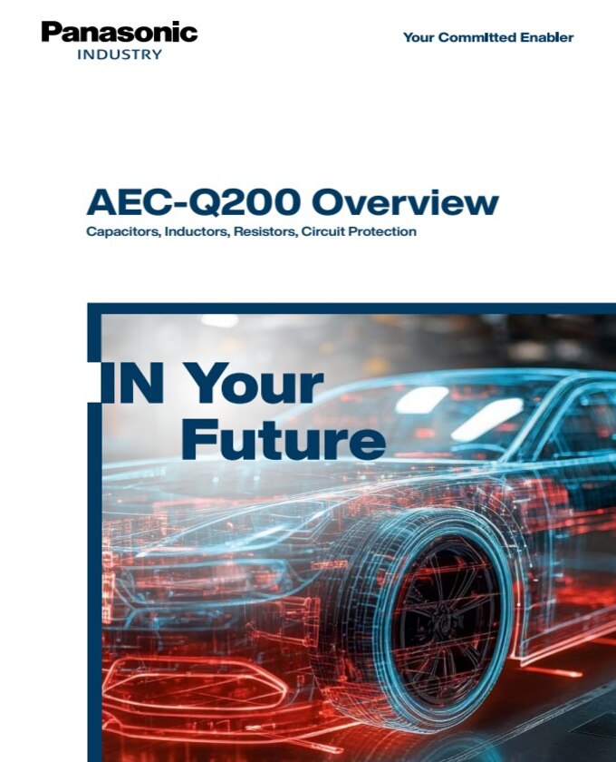 Panasonic Automotive Passive Components Guide Cover