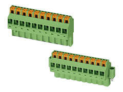 Phoenix Contact FKCOR and FKCOW Right-Angle Spring-Contact Connectors