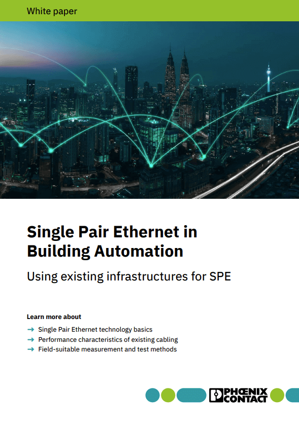 Phoenix Contact Single Pair Ethernet in Building Automation White Paper