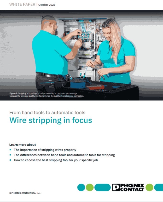 Phoenix Contact Wire Stripping PDF Cover