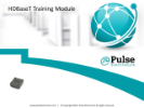 Pulse Electronics HDBase T Training Module PDF Thumbnail