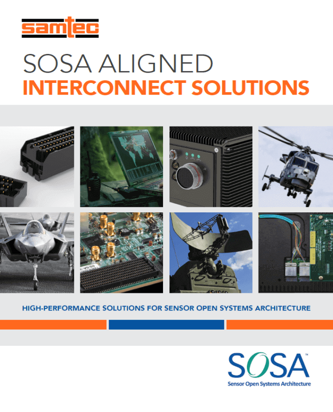 Samtec SOSA Aligned Interconnect Solutions PDF Cover