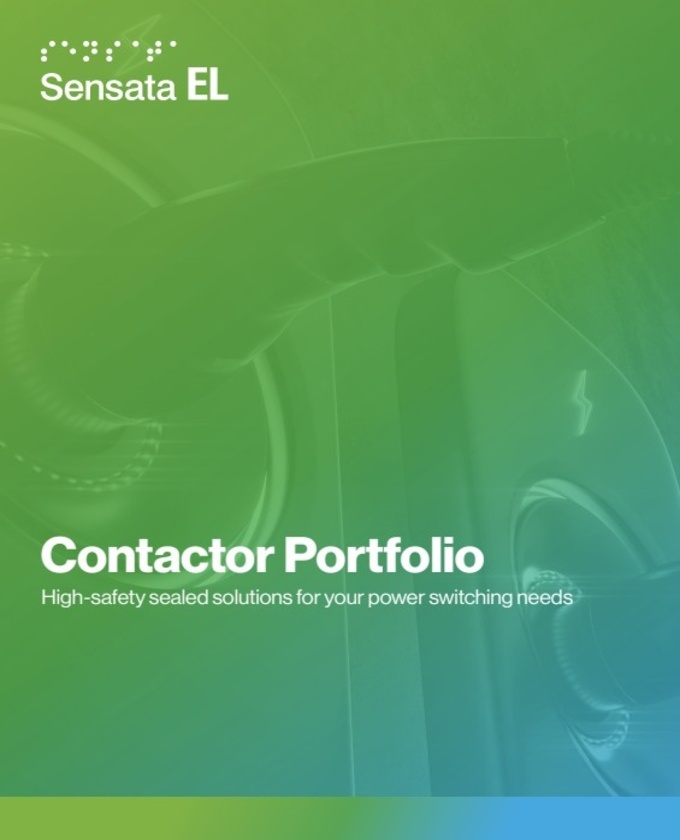 Sensata Technologies Contactor Portfolio Brochure PDF