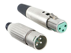 AAA Series Low Profile XLR Connectors