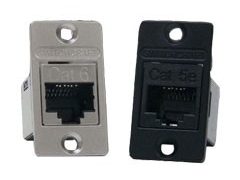 NH Series RJ45 Feedthru Narrow Panel Mount Connectors  
