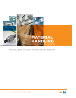 TE Connectivity Innvotive Solutions for Material Handling