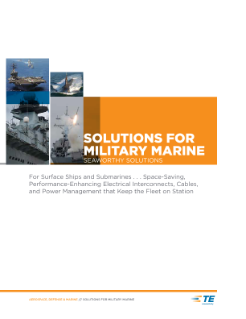 TE Connectivity Solutions for Military Marine PDF Thumbnail