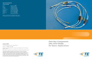 TE Connectivity Data Bus Components (MIL-STD-1553B) for Space Applications PDF Thumbnail